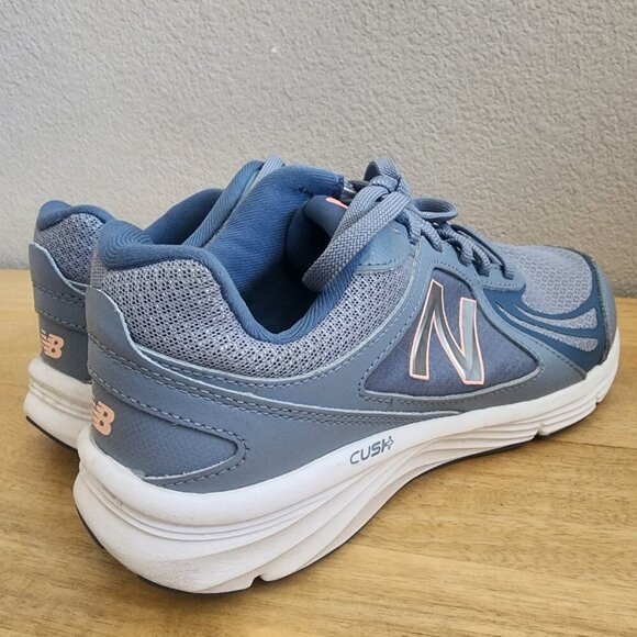 New Balance 496 V3 Blue/Grey Walking Sneaker Shoes Womens Sz 9 | WW496SP3 - Picture 4 of 12